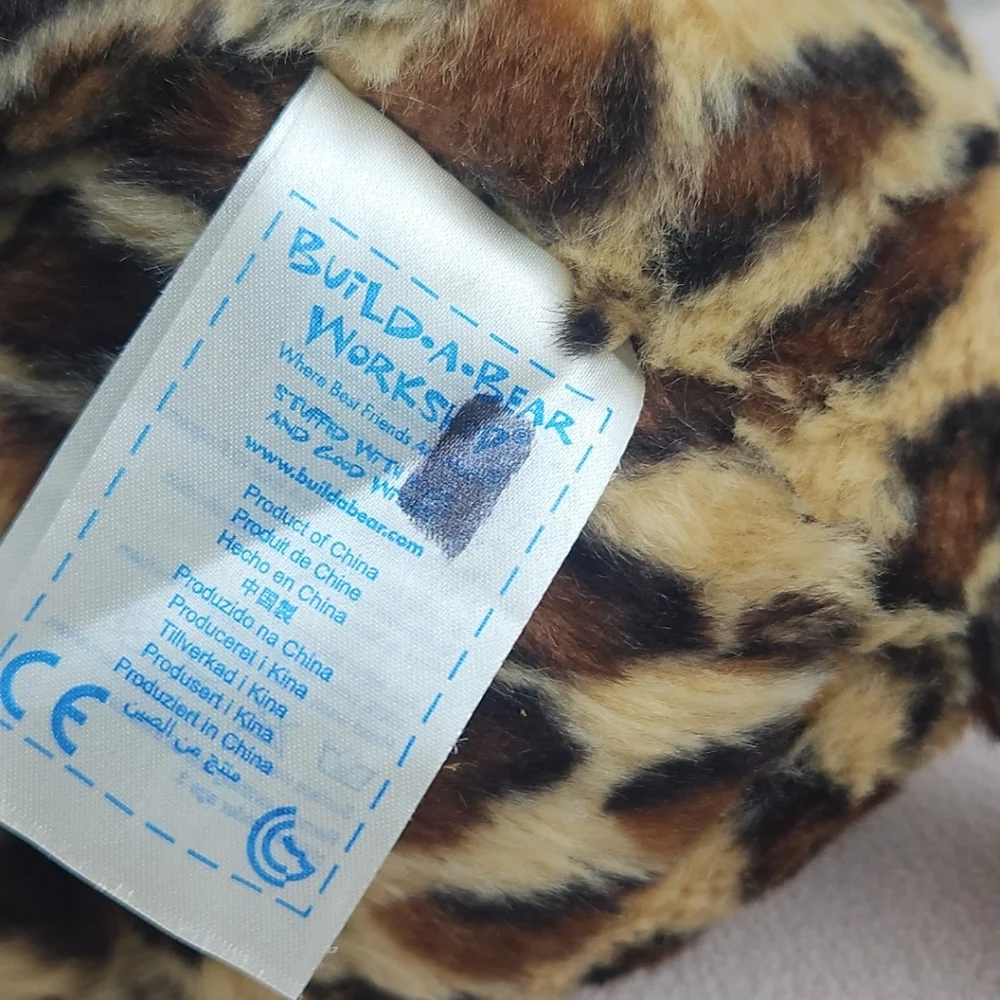 Build a Bear WWF Spotted Leopard Plush 12